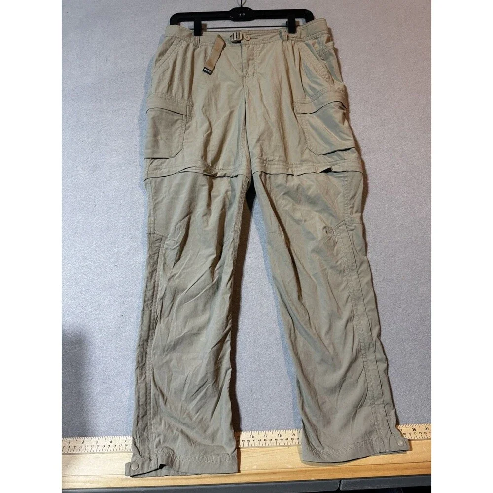 REI Co-Op Women's 10P Convertible Zip Off Outdoor Hiking Pants Relaxed Fit